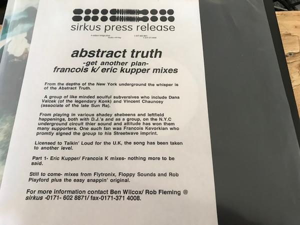 Abstract Truth - Get Another Plan