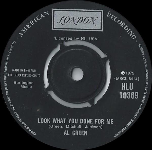 Al Green - Look What You Done For Me