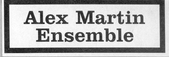 Alex Martin Ensemble - Draw Game