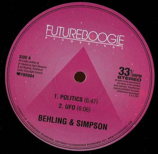 Behling & Simpson - Behling & Simpson EP