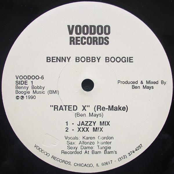 Benny Bobby Boogie - Rated X (Re-Make)