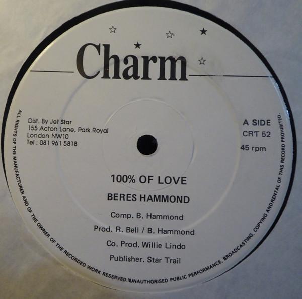 Beres Hammond, Derrick Lara - 100% Of Love / Settle Down With Somebody