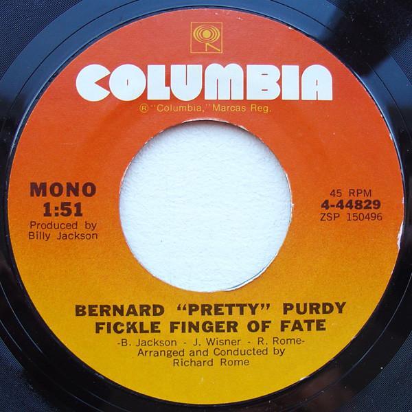 Bernard Purdie - Fickle Finger Of Fate / Genuine John