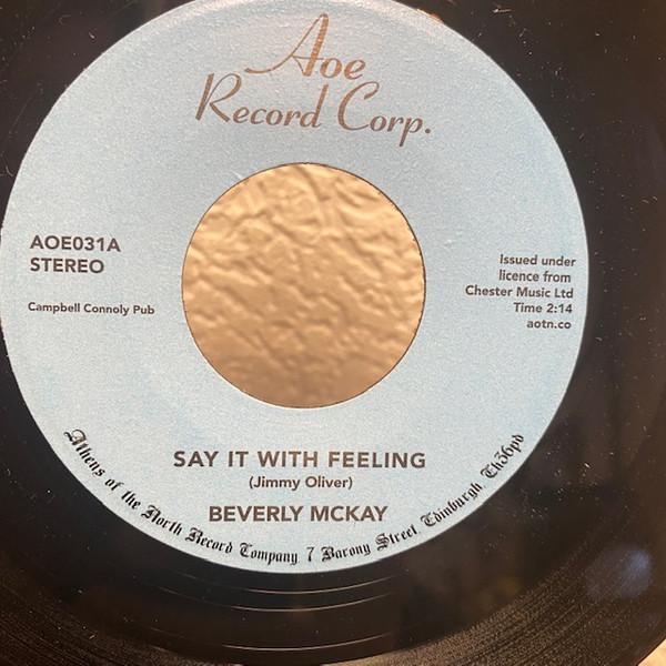 Beverly McKay - Say It With Feeling / Conscience