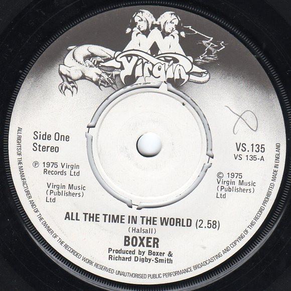 Boxer  - All The Time In The World