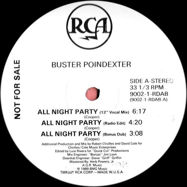 Buster Poindexter - All Night Party
