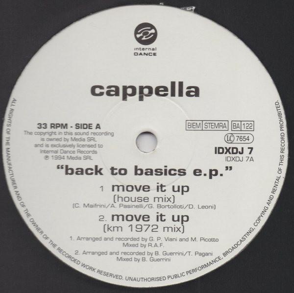 Cappella - Back To Basics E.P.