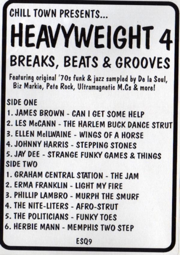  - Chill Town Presents... Heavyweight 4, Breaks, Beats & Grooves
