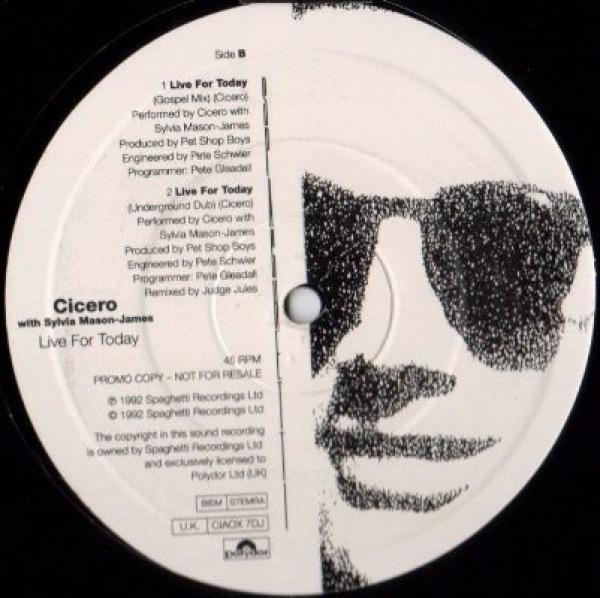 Cicero, Sylvia Mason-James - Live For Today