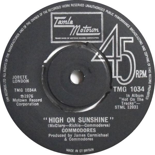 Commodores - High On Sunshine
