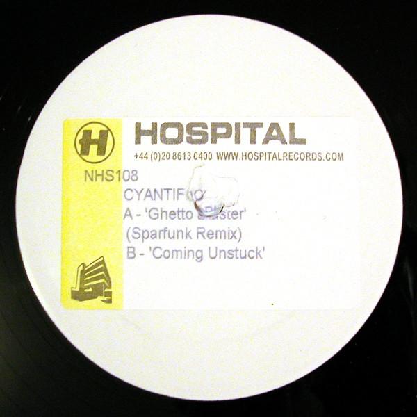 Cyantific - Ghetto Blaster (Sparfunk Remix) / Coming Unstuck