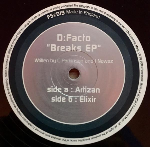 D:Facto - Breaks EP