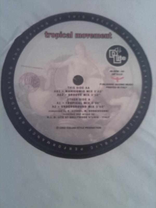 DJ D Lite - Tropical Movement
