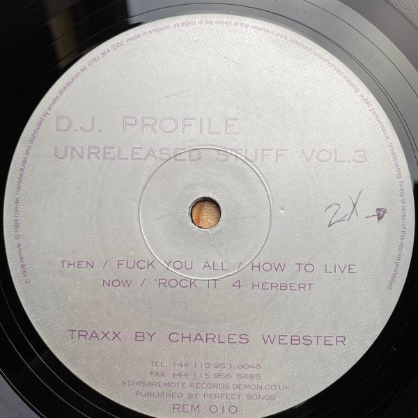 DJ Profile - Unreleased Stuff Vol. 3/4