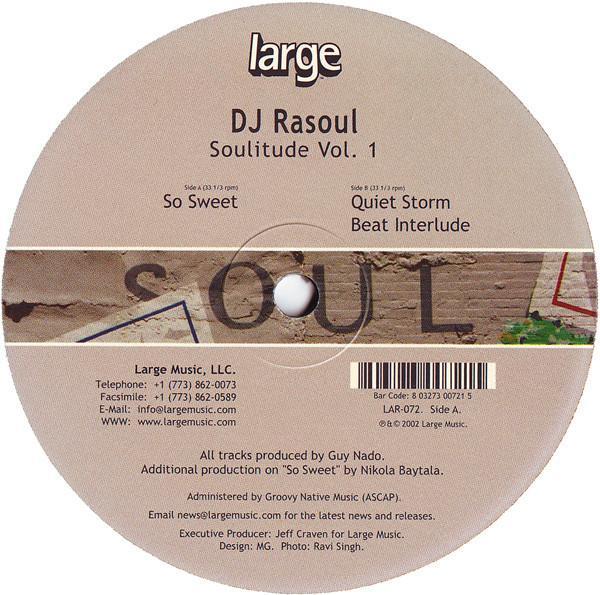DJ Rasoul - Soulitude Vol. 1