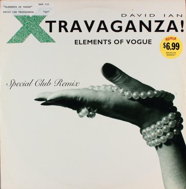 David Ian - Elements Of Vogue (Special Club Remix)