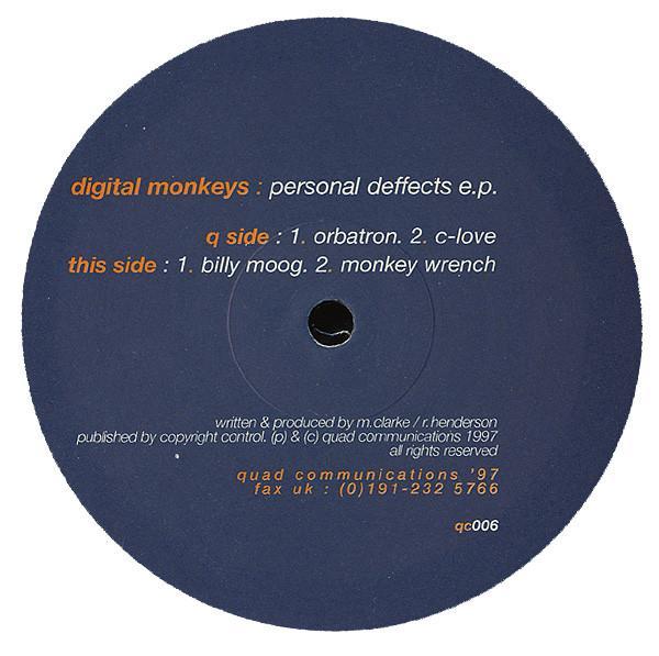 Digital Monkeys - Personal Deffects E.P.