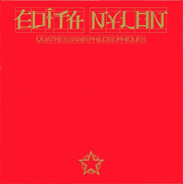 Edith Nylon - Quatre Essais Philosophiques