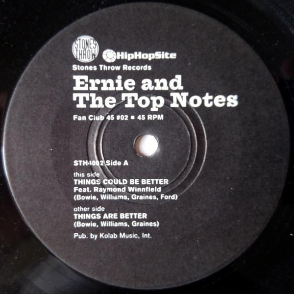 Ernie And The Top Notes, Inc. - Things Could Be Better / Things Are Better