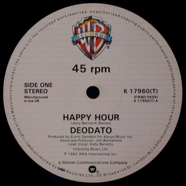 Eumir Deodato - Happy Hour / Sweet Magic / Night Cruiser
