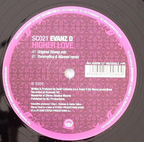 Evanz D - Higher Love