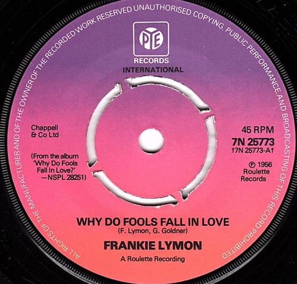 Frankie Lymon - Why Do Fools Fall In Love
