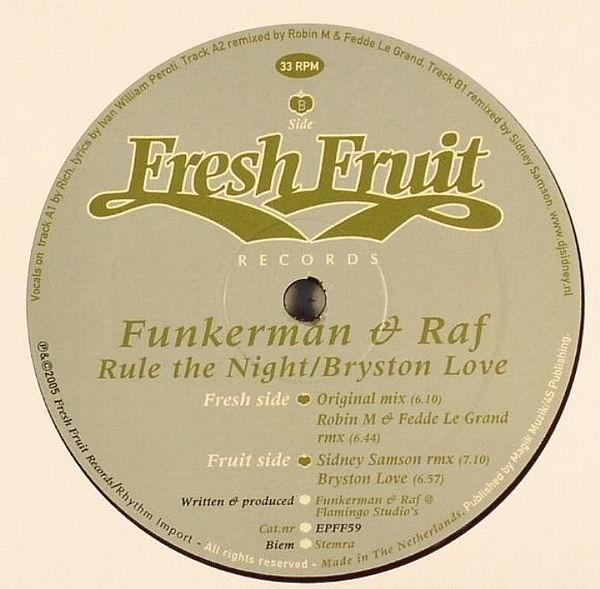 Funkerman & RAF - Rule The Night / Bryston Love