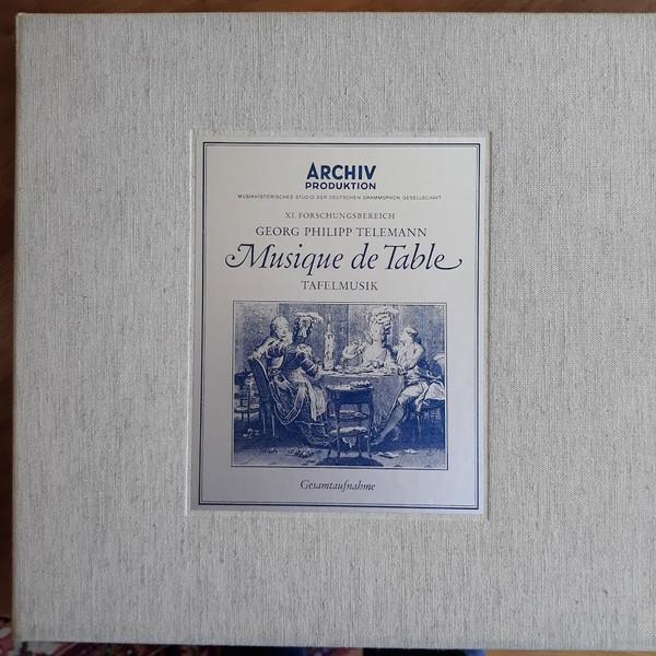 Georg Philipp Telemann - Musique De Table = Tafelmusik (Gesamtaufnahme)