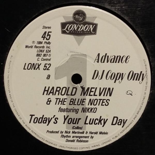 Harold Melvin And The Blue Notes, Nikko  - Today's Your Lucky Day
