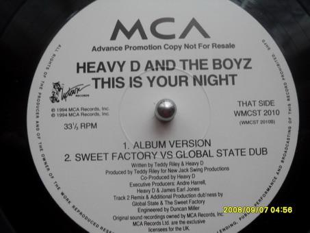 Heavy D. & The Boyz - This Is Your Night