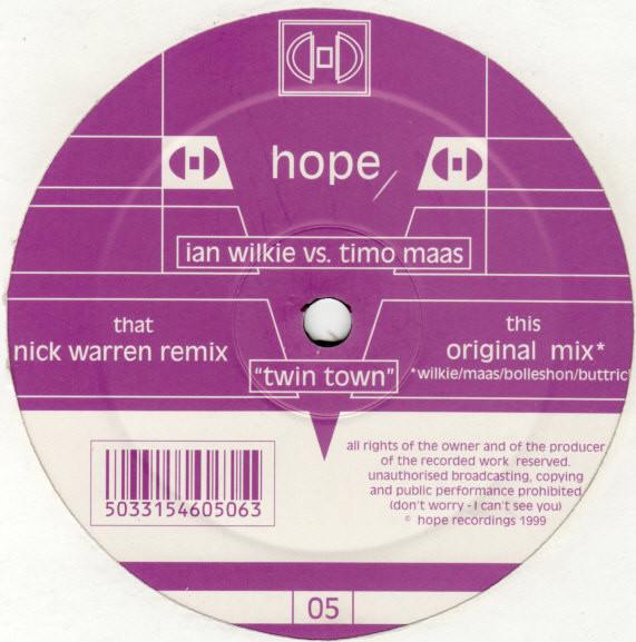 Ian Wilkie, Timo Maas - Twin Town