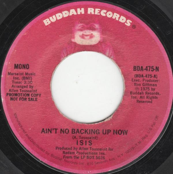 Isis  - Ain't No Backing Up Now