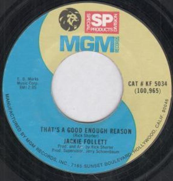 Jackie Follett - There's A Moment