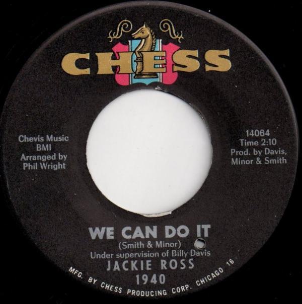 Jackie Ross - We Can Do It / Honey Dear