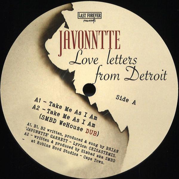 Javonntte - Love Letters From Detroit
