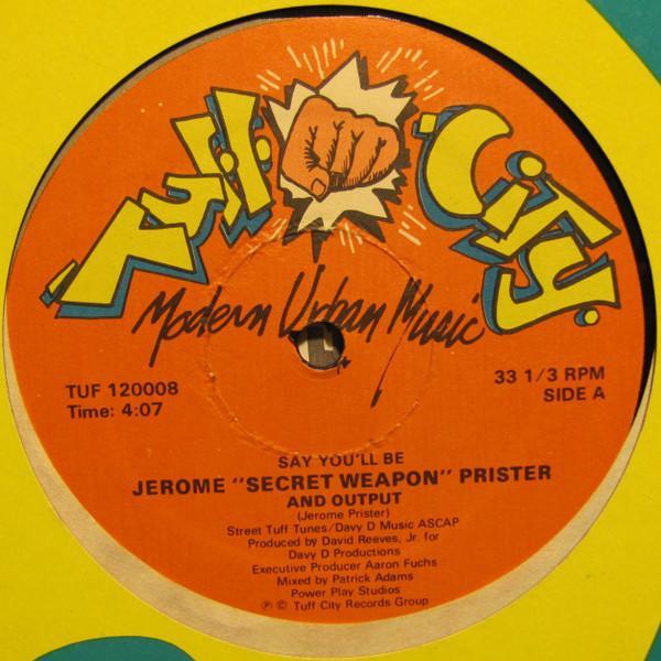Jerome Prister, Output (4) - Say You'll Be