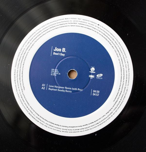 Jon B - Don't Say (The Remixes)