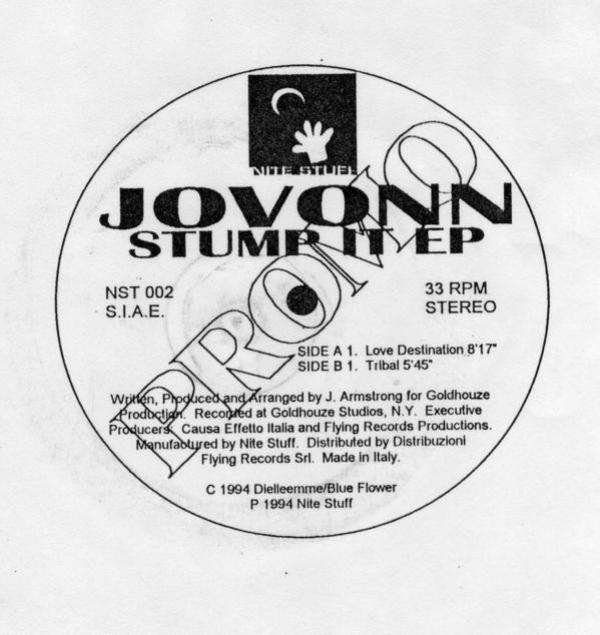 Jovonn - Stump It EP