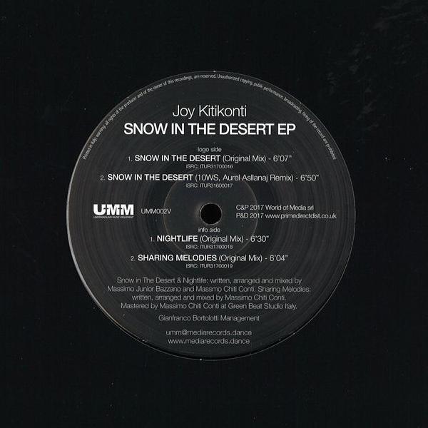 Joy Kitikonti - Snow In The Desert EP