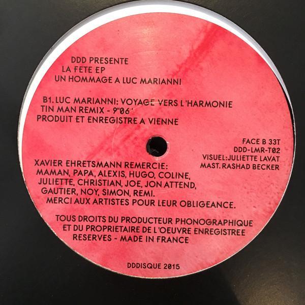  - La Fete EP (Un Hommage A Luc Marianni)