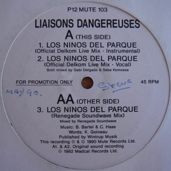 Liaisons Dangereuses - Los Ninos Del Parque