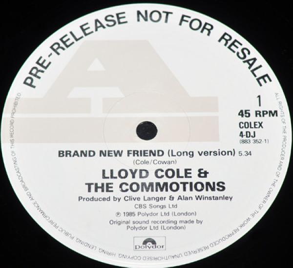 Lloyd Cole & The Commotions - Brand New Friend