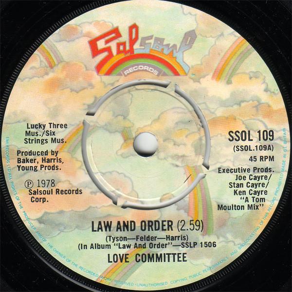 Love Committee - Law And Order
