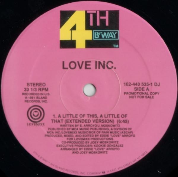 Love Inc.  - A Little Of This, A Little Of That