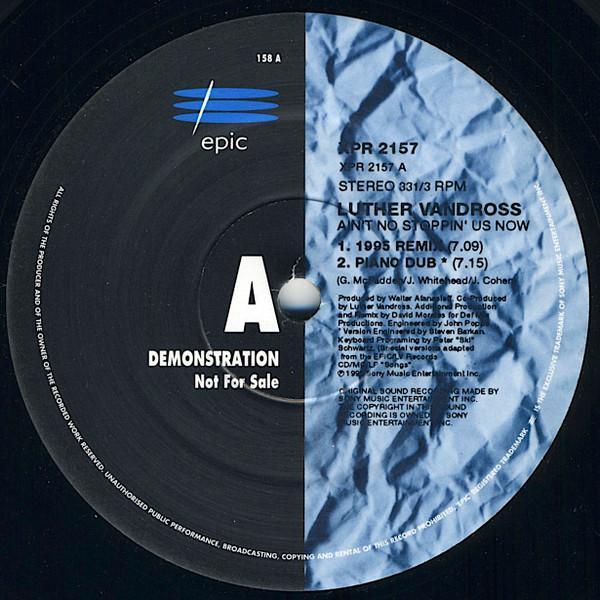 Luther Vandross - Ain't No Stoppin' Us Now