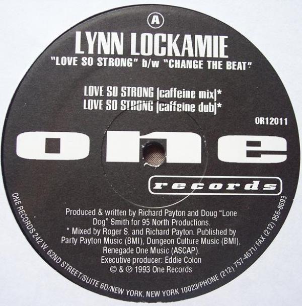 Lynn Lockamy - Love So Strong / Change The Beat