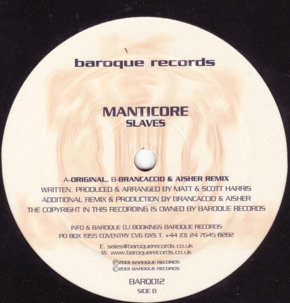 Manticore - Slaves