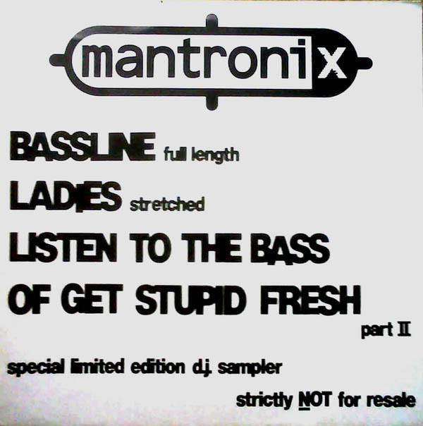 Mantronix - The Best Of (1986-88) Sampler