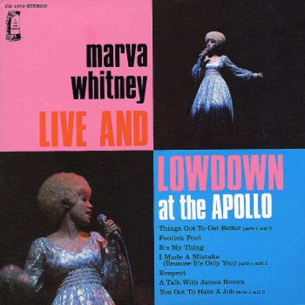 Marva Whitney - Live And Lowdown At The Apollo