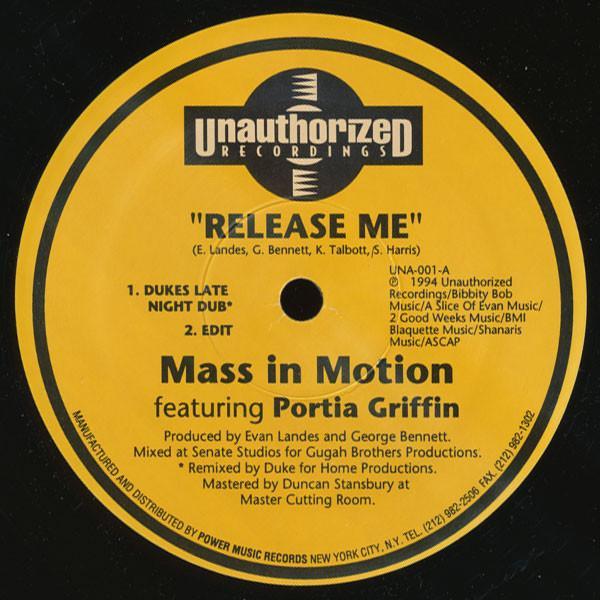 Mass In Motion, Portia Griffin - Release Me